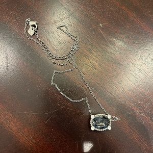 Swarovski Crystal Silver Necklace